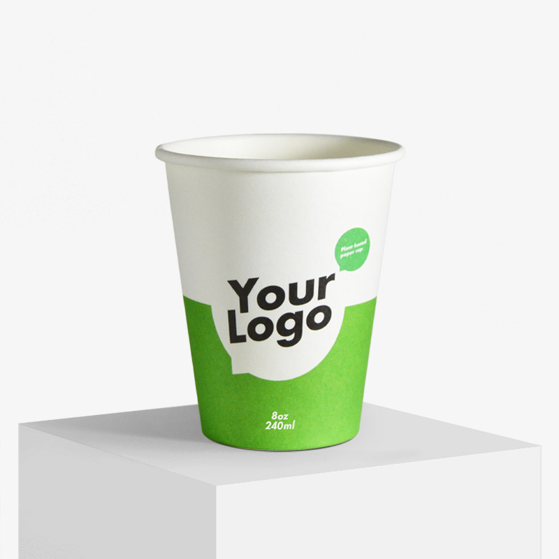 BIO+FSC Single wall paper cups with your logo BIO+FSC Single wall paper cups with your logo