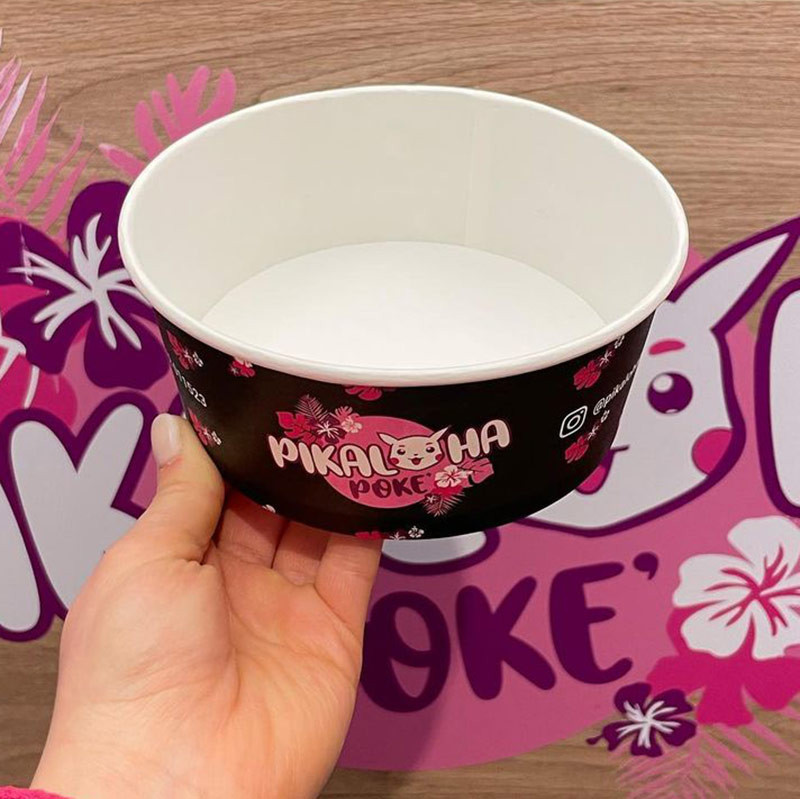 Glad Occasions Einweg-Papierschalen, Rechteckig, 17,8 Cm, Mikrowellengeeignet & Schnittfest, 10 Stück